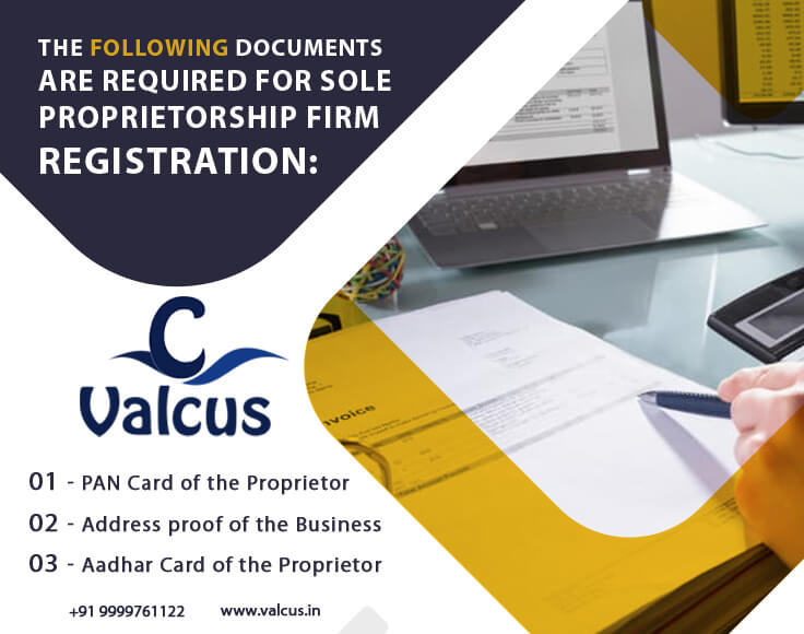 Sole Proprietorship Firm Registration